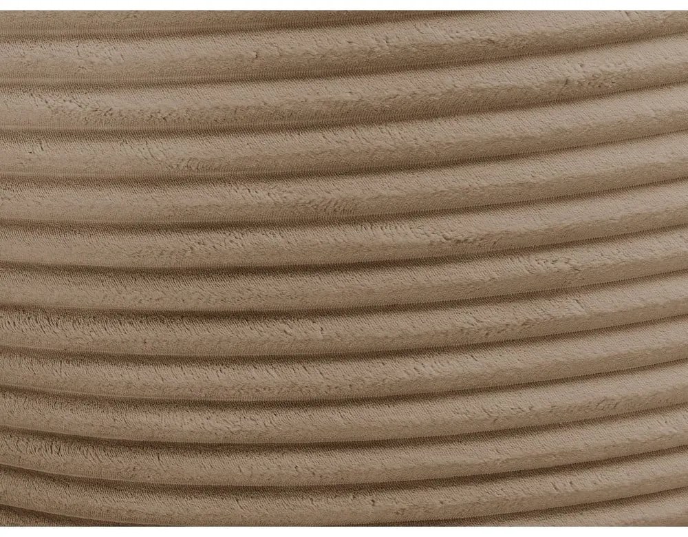 Hnedý menčestrový sedací vak Socrate – Bobochic Paris