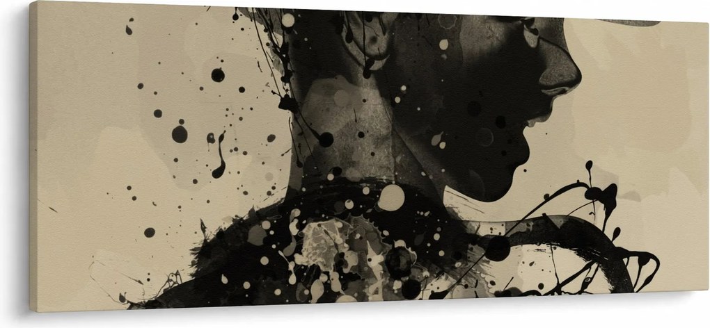 Obraz - Jazz woman (120x50 cm)