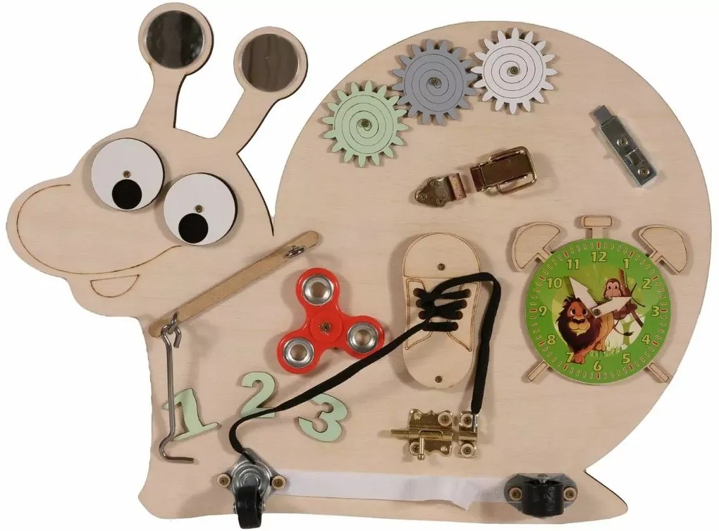 Interaktívna detská tabuľa - ŠNEK - prírodná