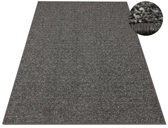 Metrážny koberec Zembla 78 grafitový