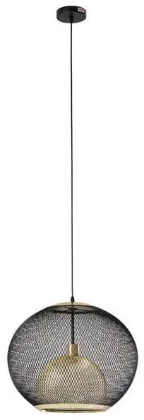 Grato visiaca lampa čierna