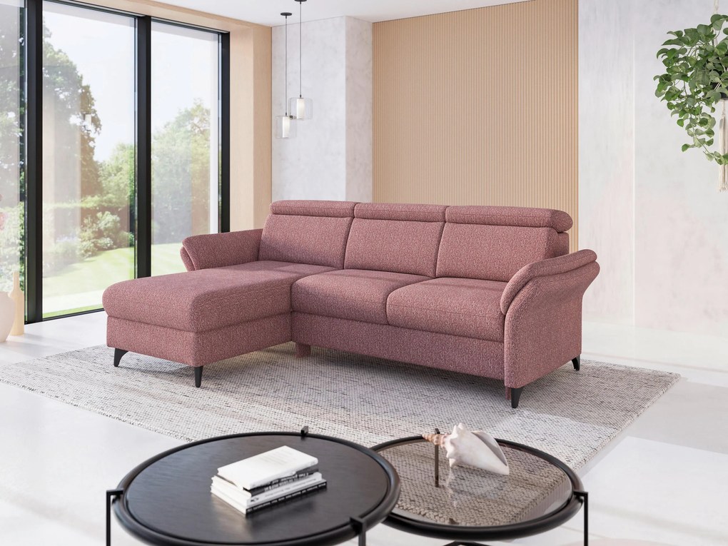 XXXLutz ROHOVÁ SEDAČKA, textil, baklažánová Sit & More - Sedačky - 000144025864
