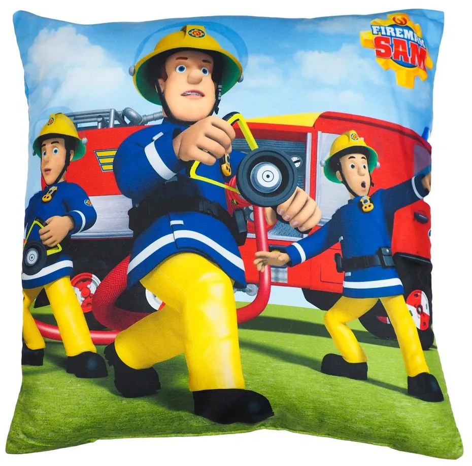 Jerry Fabrics Detský vankúšik s potlačou - Bluey - rodina | 40 x 40 cm