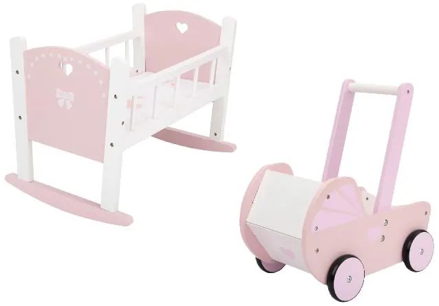 lupilu®  Kolíska a kočík pre bábiku  (800011299)