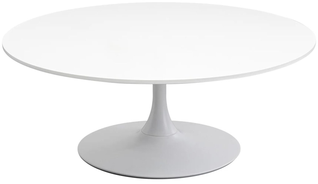 Schickeria konferenčný stolík biely Ø110 cm