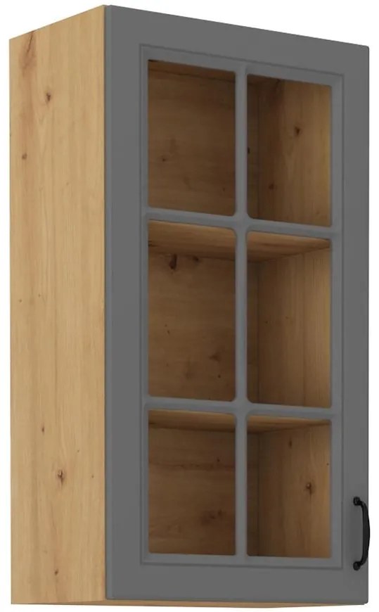 Kuchynská skrinka Stilo dustgrey/artisan 40gs/90 1f