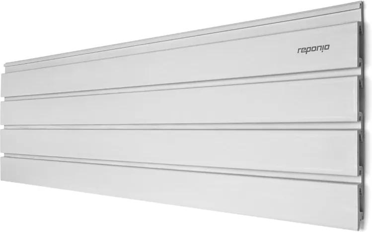 Reponio Závesný profil panel HAREO, dĺžka 1000 mm, sivý