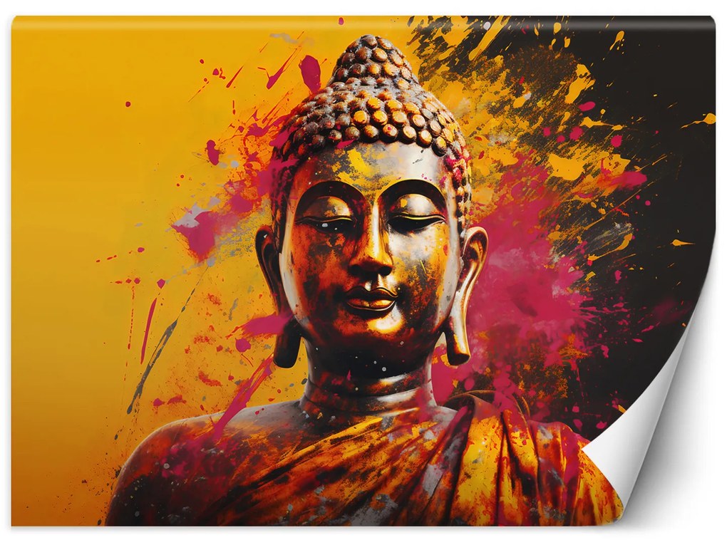Gario Fototapeta Budha na abstraktnom pozadí Materiál: Vliesová, Rozmery: 400 x 280 cm