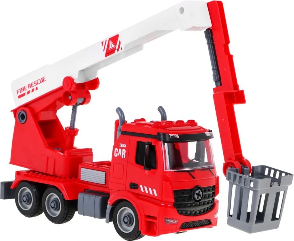 Ramiz Hasičské auto 2v1 Prilba