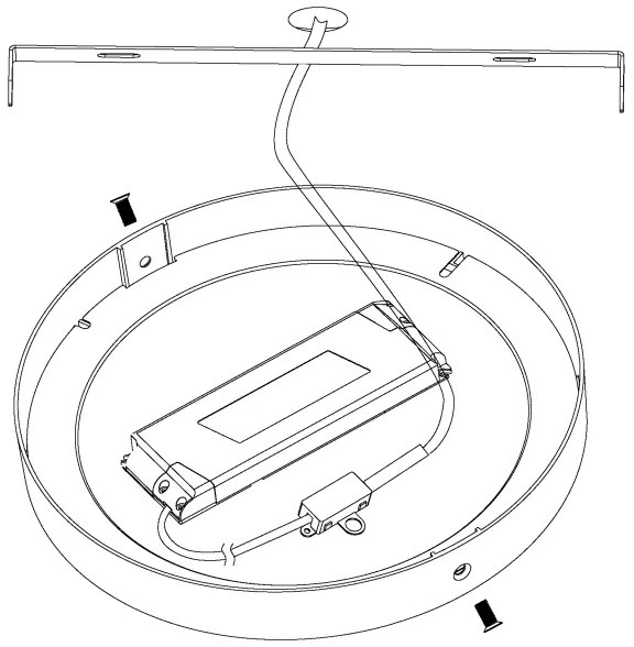 Eglo 98292 - stmievateľné stropné svietidlo FUEVA-A LED/14W/230V + diaľkové ovládanie