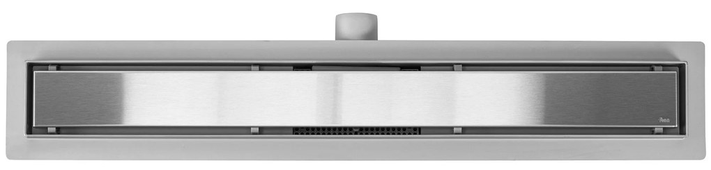Rea Neox, odtokový sprchový žľab 50 cm, brúsená oceľ, REA-G2500