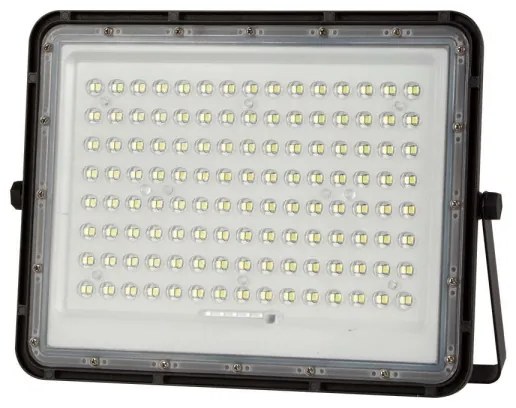 LED Vonkajší solárny reflektor LED/20W/3,2V 6400K čierna + DO