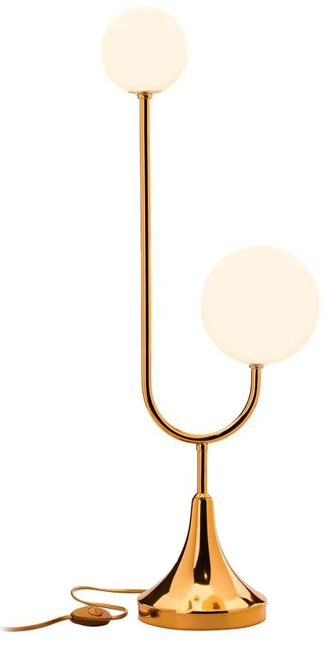 Jupiter 1944 - Stolná lampa SELEN 2xG9/40W/230V mosadz