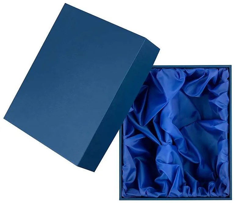 Darčeková krabička na 2 poháre na červené víno typu Burgundy Výstielka: biely satén