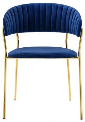 MARK stolička Modrá