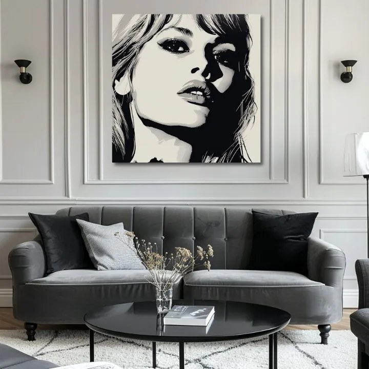 Obraz Brigitte Bardot - Elegancia 60. rokov