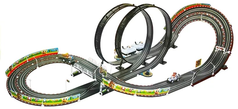COWA DETSKÁ POSCHODOVÁ AUTODRÁHA 678CM