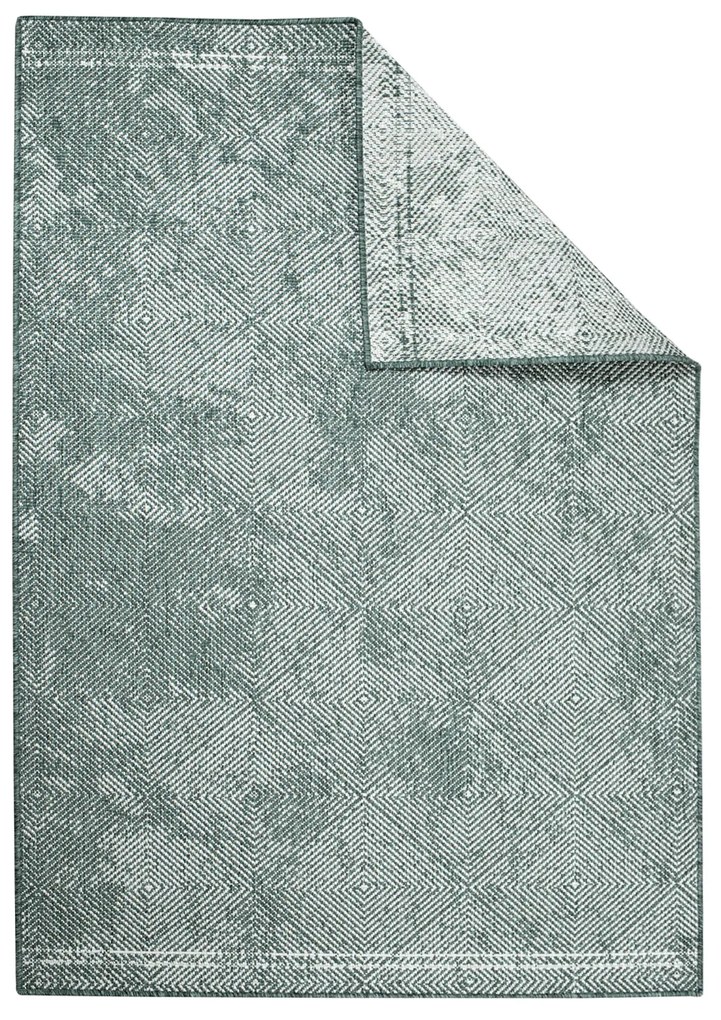 Dekorstudio Obojstranný koberec na terasu DuoRug 5845 - zelený Rozmer koberca: 80x150cm