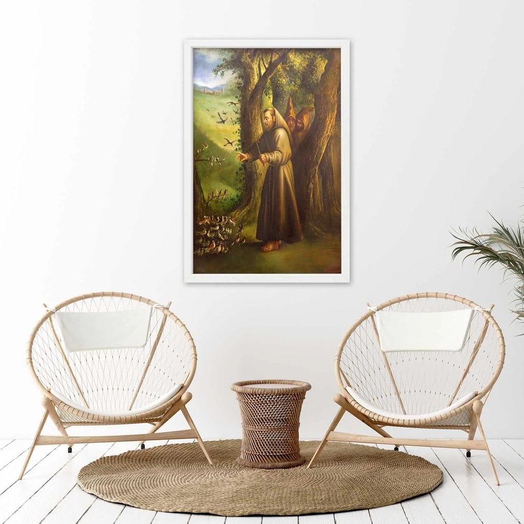 Gario Plagát Svätý František z Assisi Farba rámu: Bez rámu, Rozmery: 30 x 45 cm
