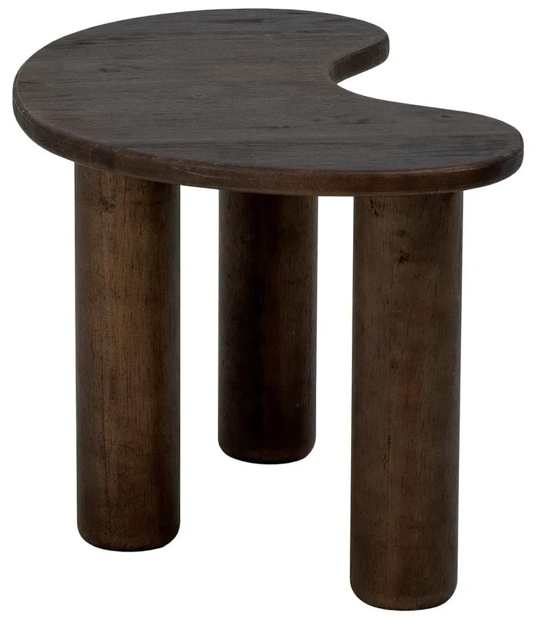 Tmavohnedý konferenčný stolík z kaučukového dreva 36x53 cm Luppa – Bloomingville
