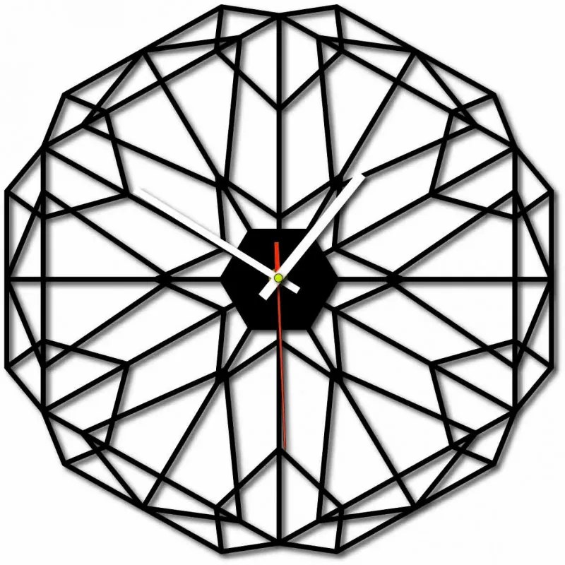 Nástenné hodiny geometrické plexisklo TOMARR l SENTOP X0097 PLEXI SKLO