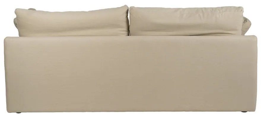 Béžová ľanová pohovka 212 cm – Ixia