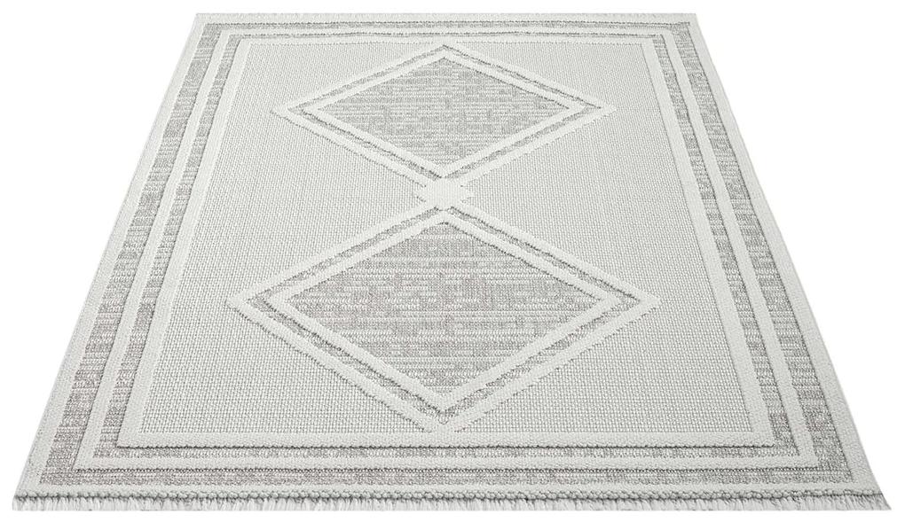 Dekorstudio Moderný koberec LINDO 8853 - béžový Rozmer koberca: 120x170cm