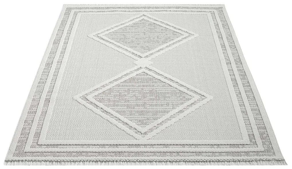 Dekorstudio Moderný koberec LINDO 8853 - béžový Rozmer koberca: 200x290cm