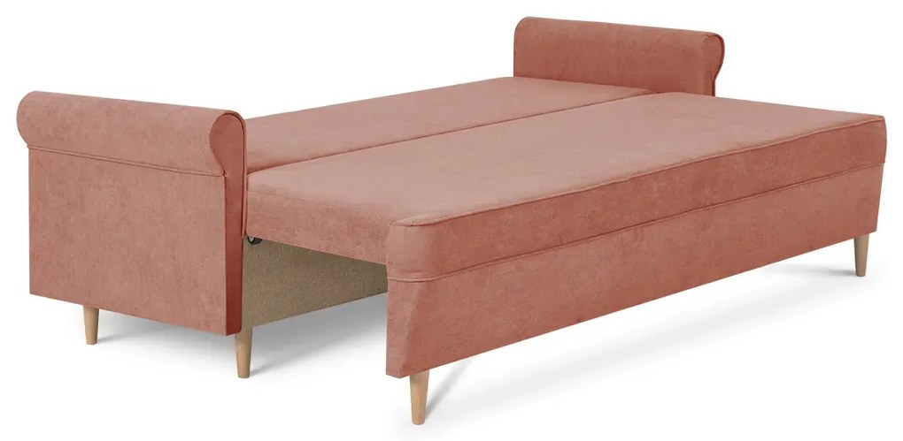 Rozkládací pohovka ELI Ušák Oranžová