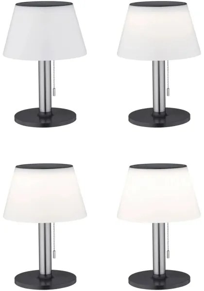 Paulmann 94309 - LED/0,8W IP44 Stmievateľná solárna lampa LILLESOL 3,7V