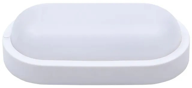 SOLIGHT LED vonkajšie prisadené svietidlo 13W/230V/910Lm/4000K/120°/IP54, oválne biele