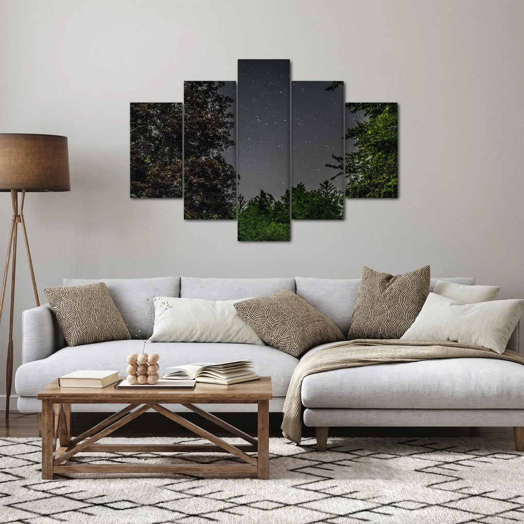 Obraz nočnej oblohy (150x105 cm)
