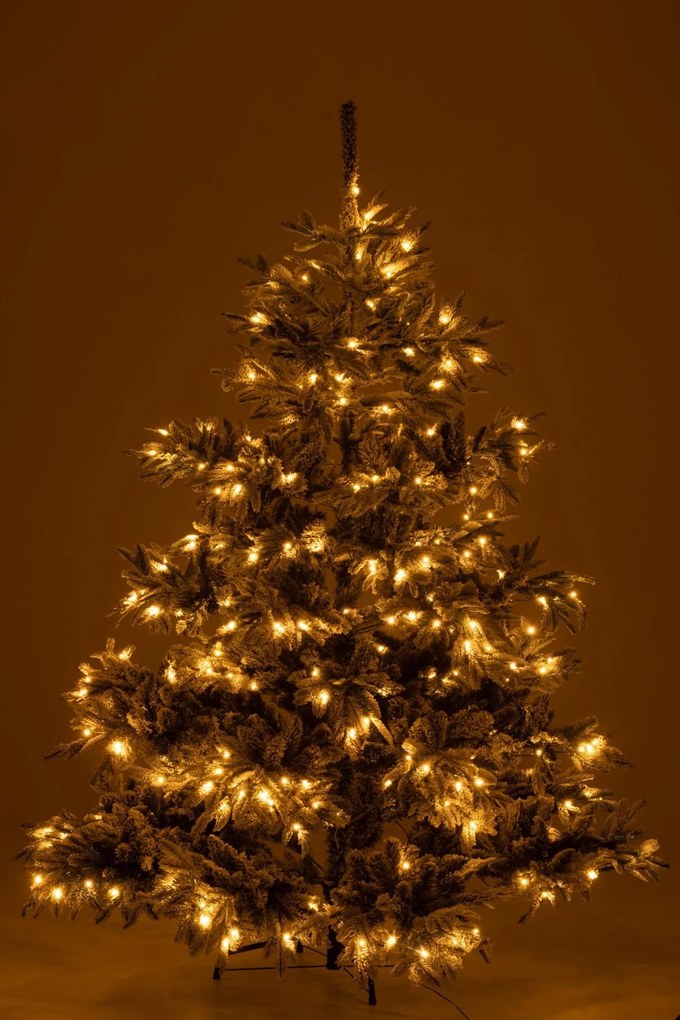 Umelý vianočný stromček Snowy s 420 LED svietidlami veľký – 198*198*240 cm