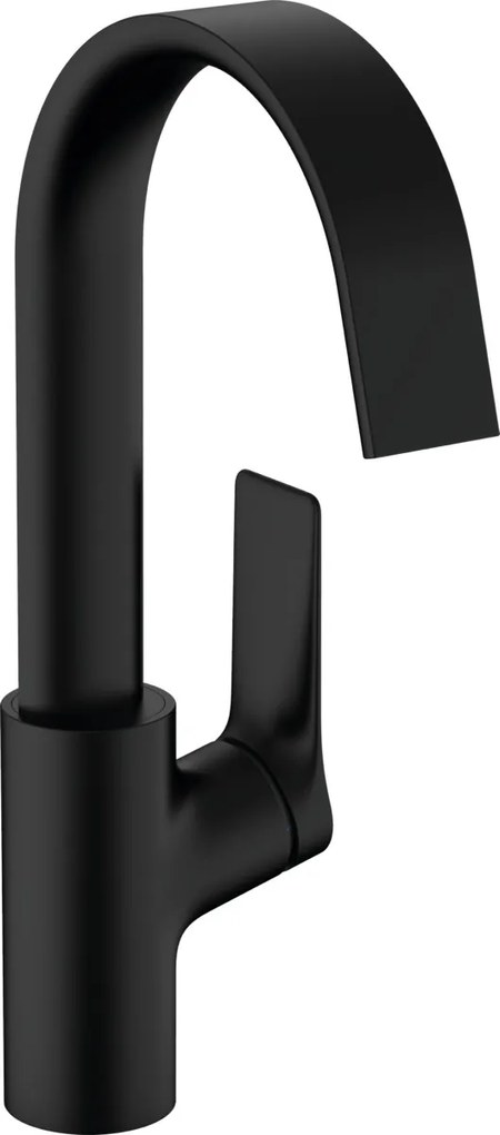 Hansgrohe Vivenis, umývadlová batéria 210, s výpustom a otočným výtokom, EcoSmart, čierna matná, HAN-75030670