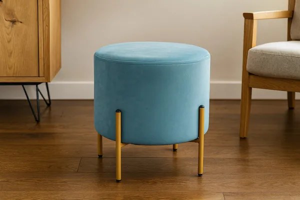 Taburetka GLOW modrá PHO3925