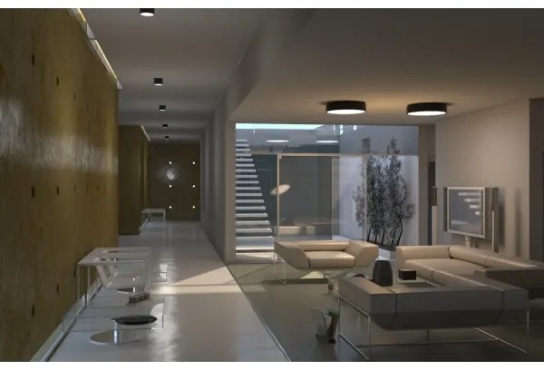 Immax NEO 07143-GR15BD-SADA 2x LED Stropné svietidlo RONDATE 12W/230V Tuya šedá+DO