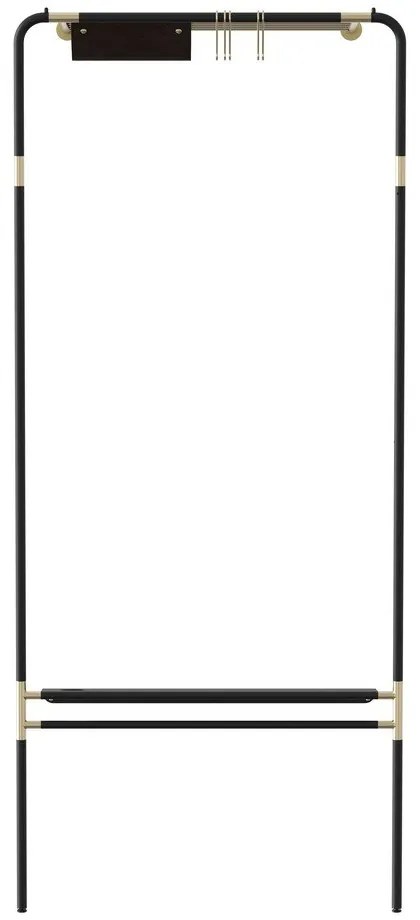 Čierna kovová predsieňová zostava Lean On Me – UMAGE