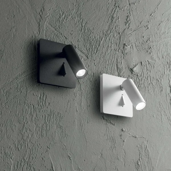 Ideal Lux - LED Nástenné bodové svietidlo LITE LED/3W/230V CRI 90 čierna