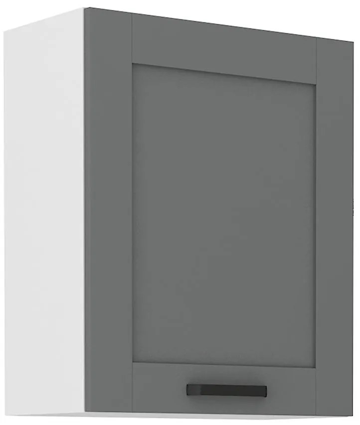 Kuchynská skrinka Luna dustgrey/biela 60G-72 1F