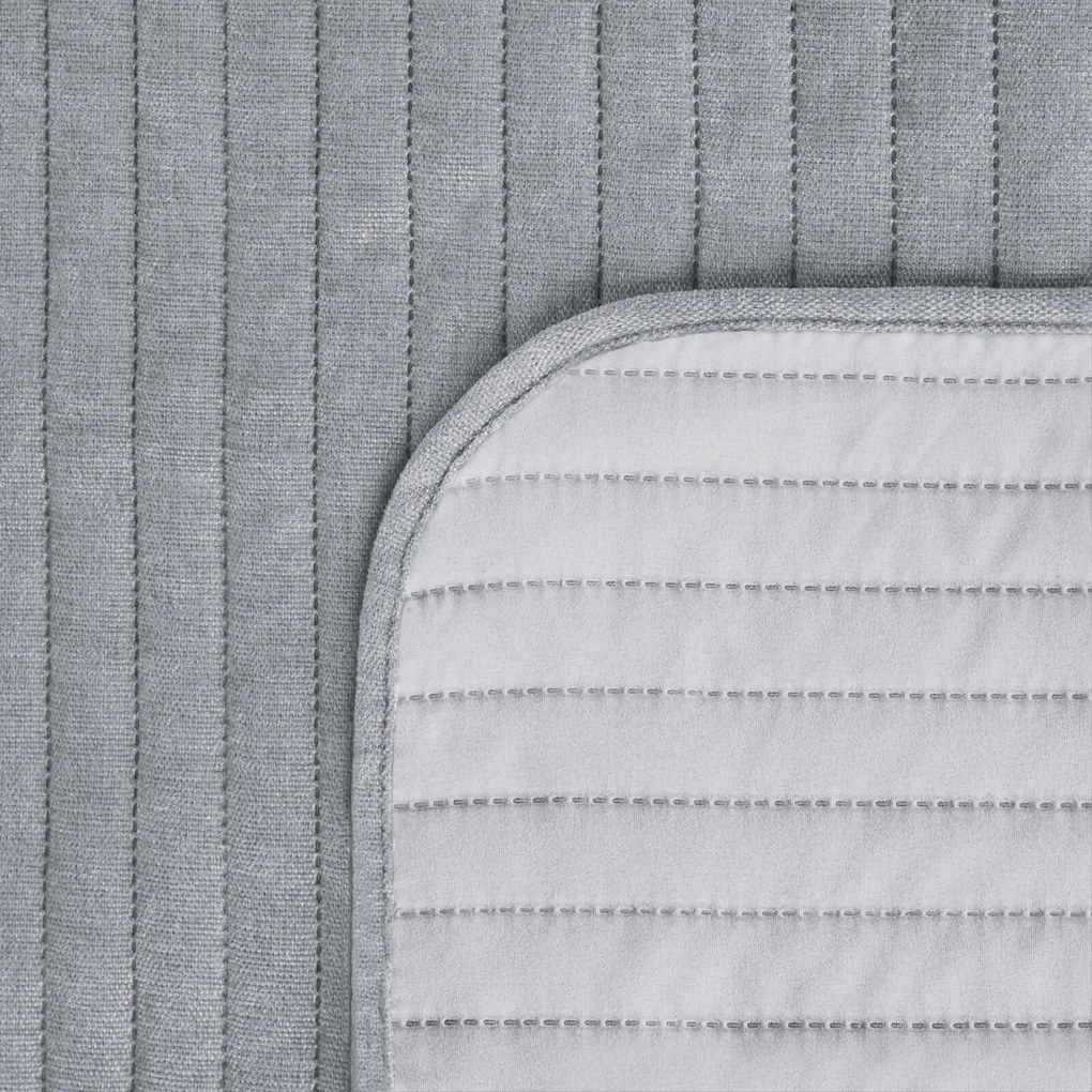 PREHOZ NA POSTEĽ GLORI 170X210 CM STRIEBORNÝ