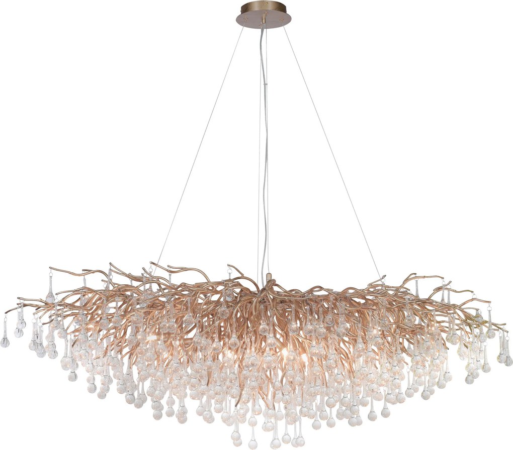 XXXLutz LUSTER, 150/75/250 cm Paul Neuhaus - Interiérové svietidlá - 003467044002
