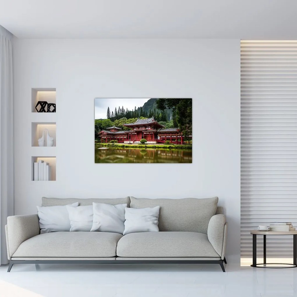 Obraz - Budhistický kláštor (90x60 cm)