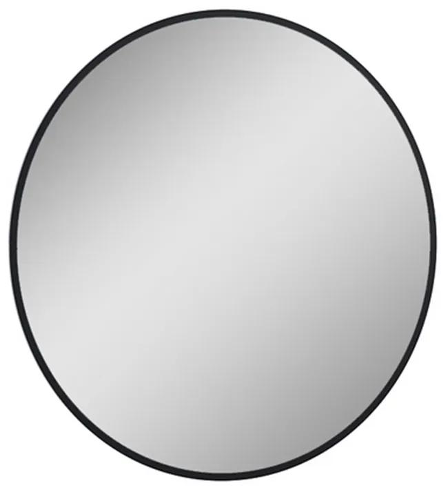 Lotosan SAND Round zrkadlo s LED podsvietením ? 60 cm ? 60 cm čierna LN8121