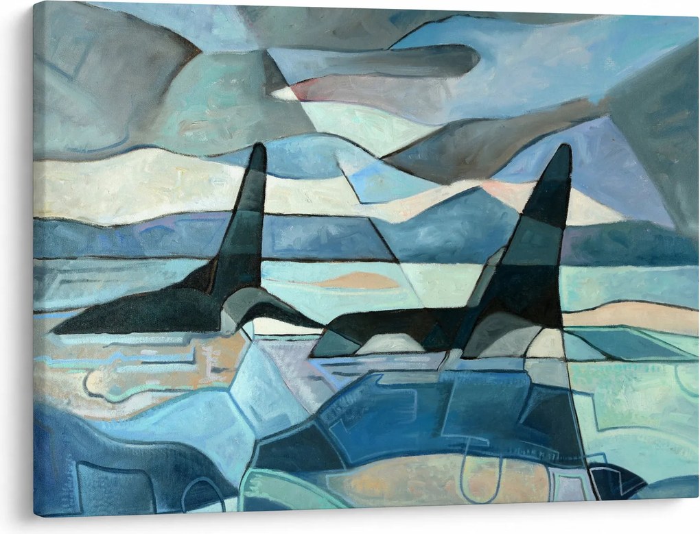 Obraz - Kosatky (70x50 cm)