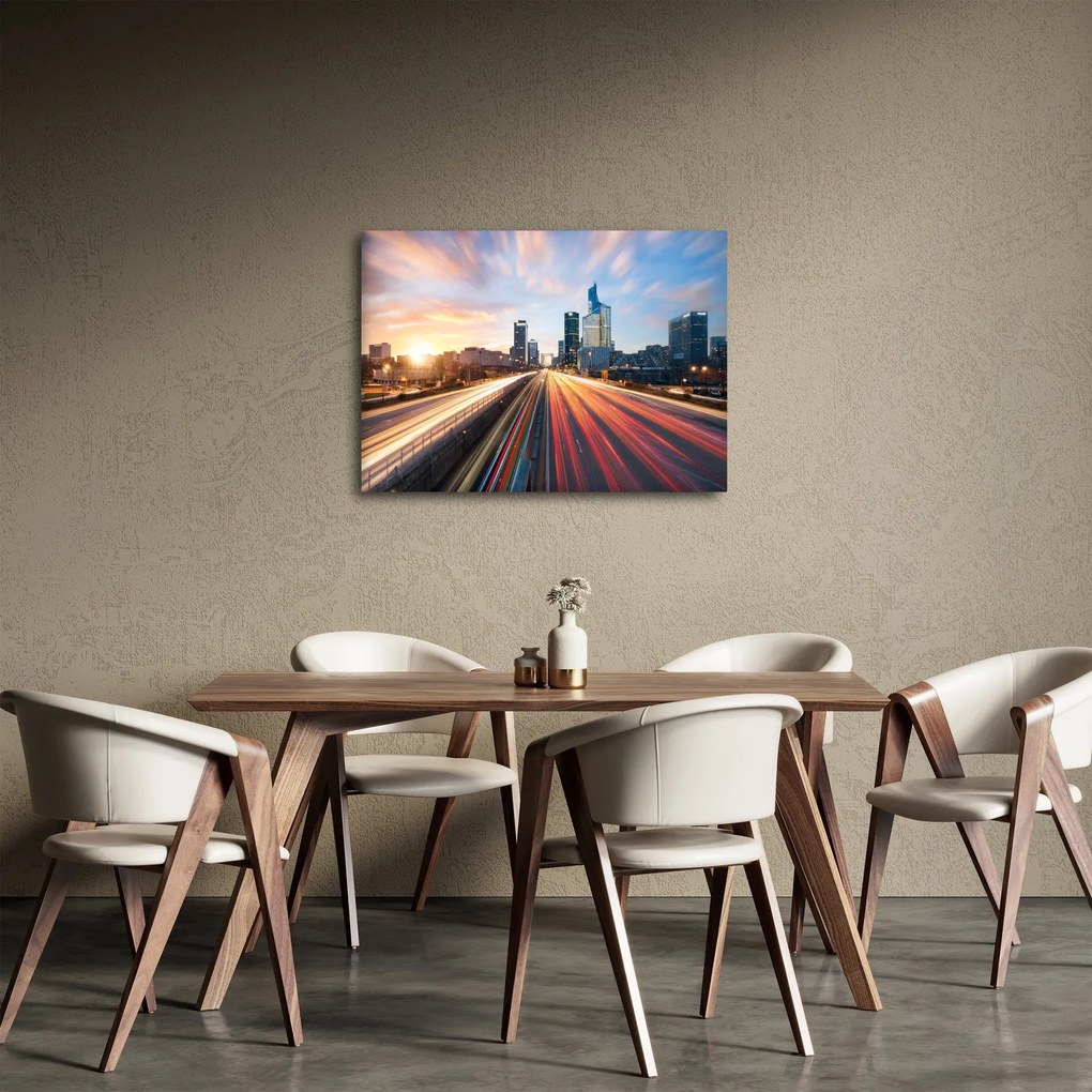 Obraz - Cesta veľkomesta (70x50 cm)