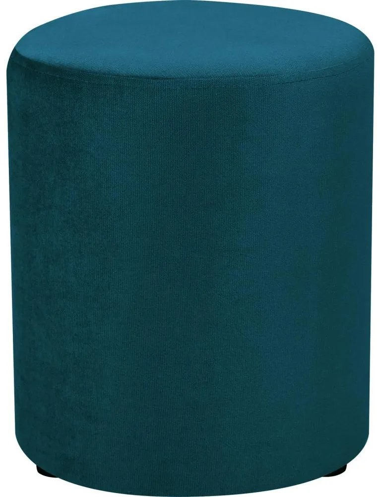 Taburet VEX Ø 36 cm tyrkysový