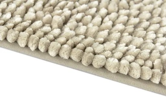 BO-MA, Kúpeľňová predložka Ella micro béžová, 50x80, béžová, kúpeľňa