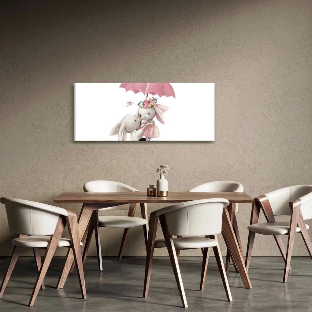 Obraz - Akvarelové zvieratko N⁰3 (120x50 cm)