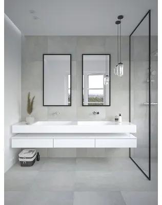 Zrkadlo do kúpeľne 65x100 cm čierne