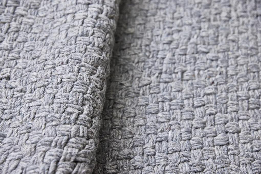 Diamond Carpets koberce Ručne viazaný kusový koberec New Town DE 10032 Grey Mix - 200x290 cm